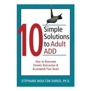 '10 Simple Solutions to Adult ADD' Psychology Softcover Book